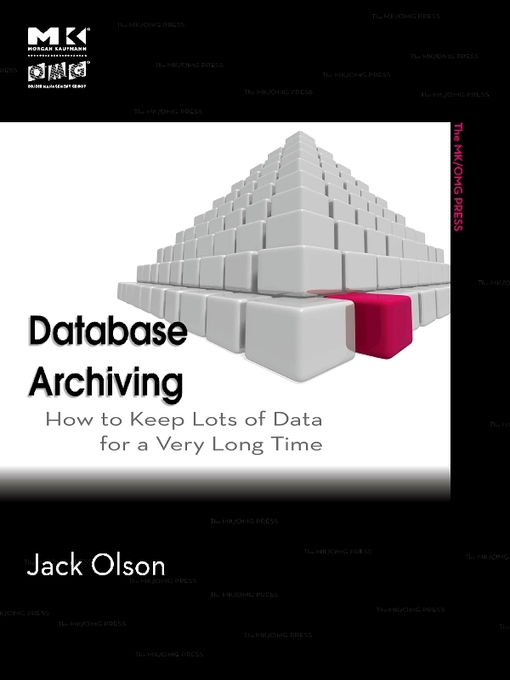 Title details for Database Archiving by Jack E. Olson - Wait list